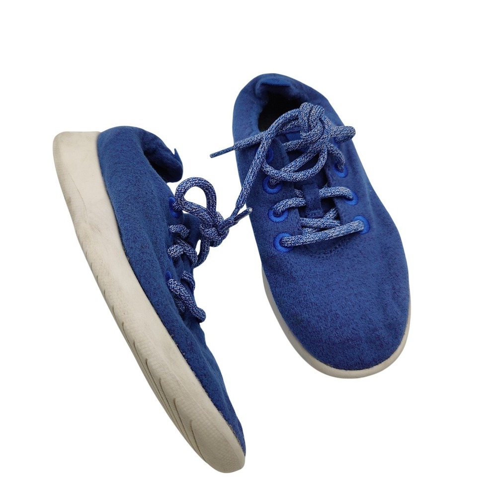 Allbirds Womens Sustainable Minimalist Wool Comfort Runners Size 6 Blue Sneakers